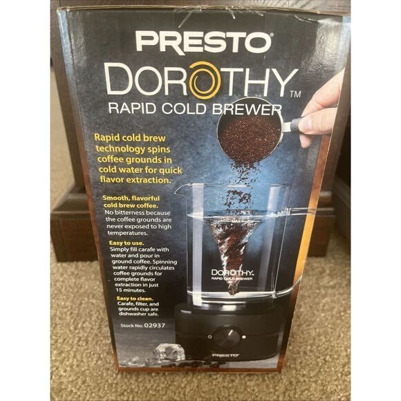 Presto Dorothy Rapid Cold Brewer - New In Box Stock 02937 - Picture 2 of 5